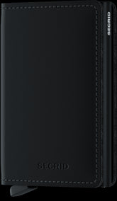 Secrid Slimwallet Matte Black mit Gravur - SM-Black